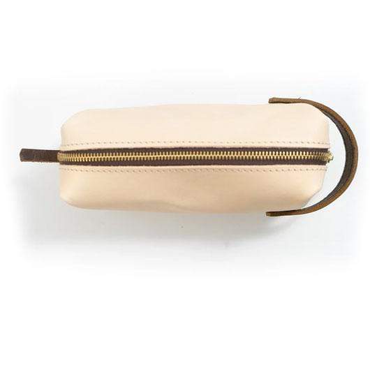 Natural Custom High Line Three Leather Pouch