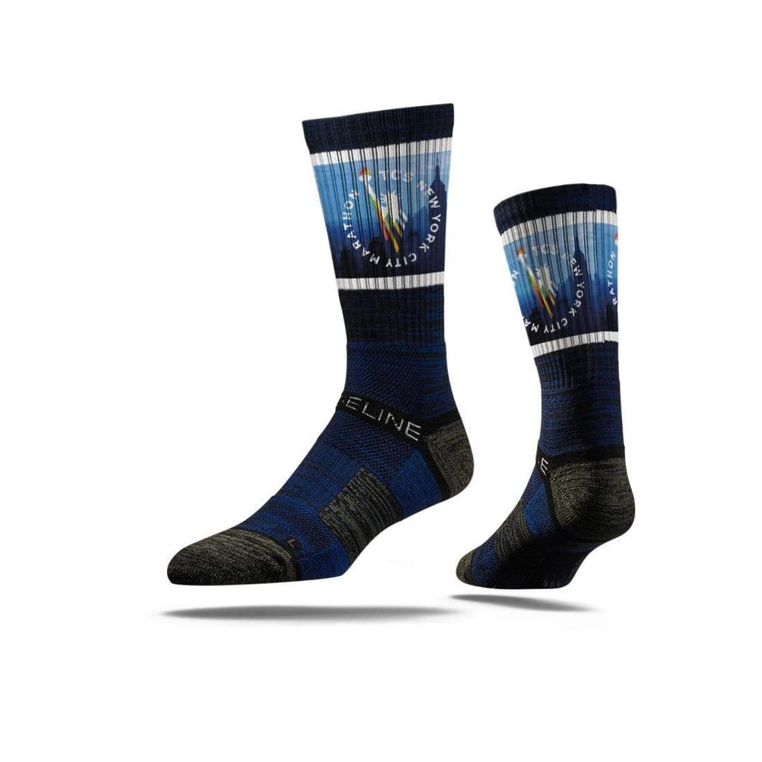 Navy / Crew Custom Custom Printed Premium Socks