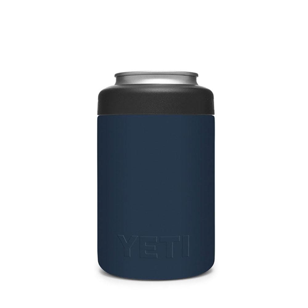 Laser Engraved Authentic Yeti Rambler 16 Oz. COLSTER TALL Can Insulator Navy  Stainless Steel Personalized Vacuum Insulated YETI 