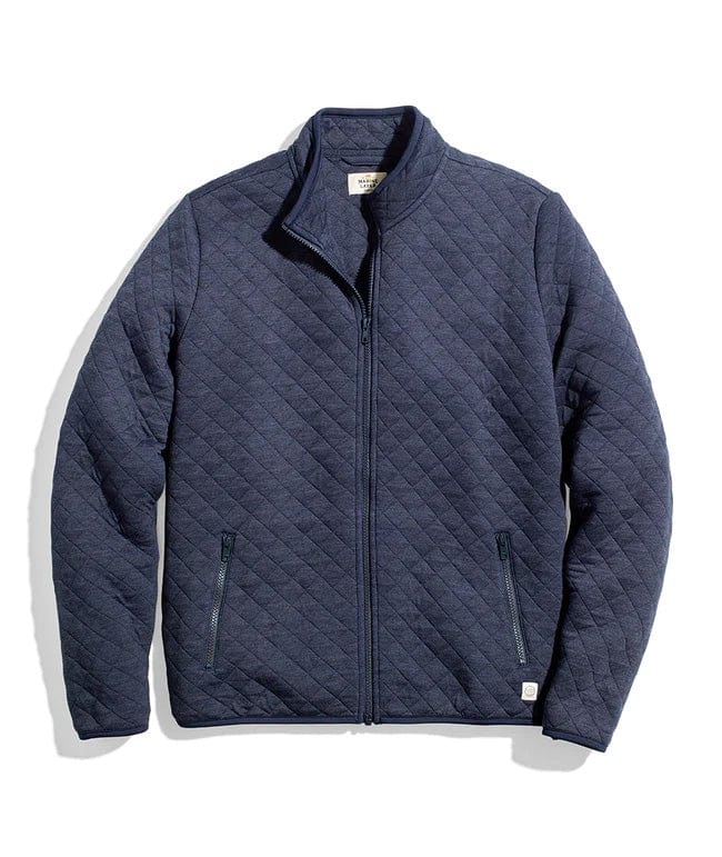 Navy / XS Custom Men's Corbet Full Zip Jacket