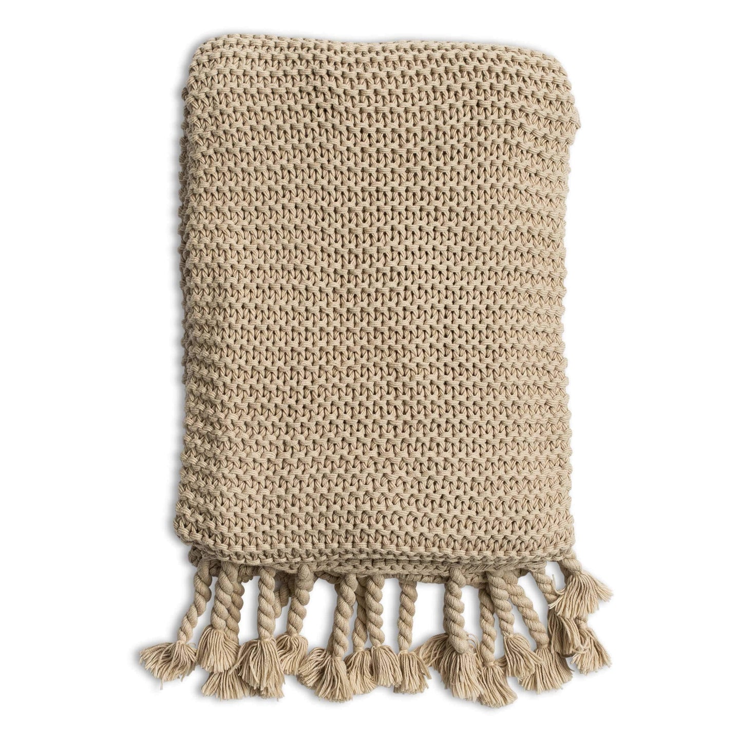Pebble Custom Organic Cotton Comfy Knit Throw