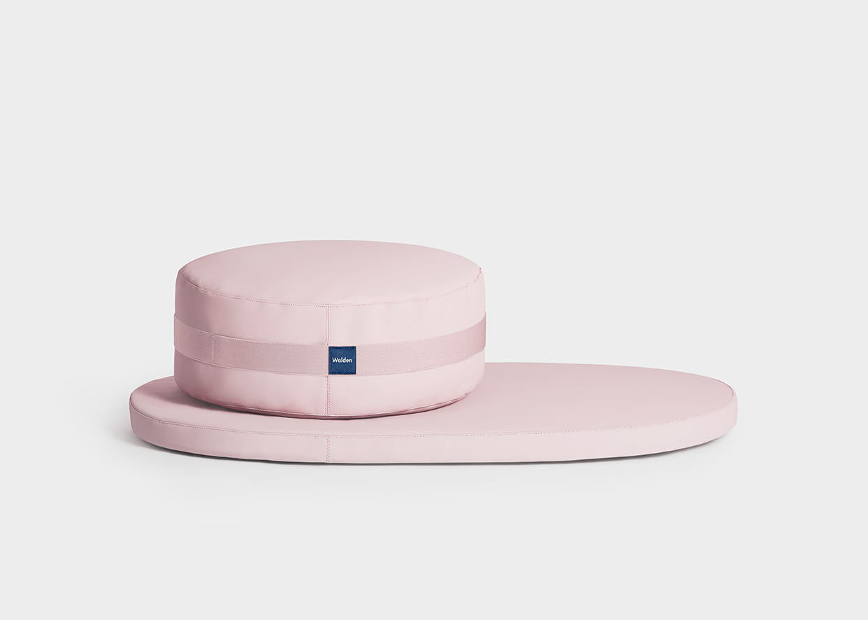Pink / Cushion + Mat Custom Walden Meditation Cushion