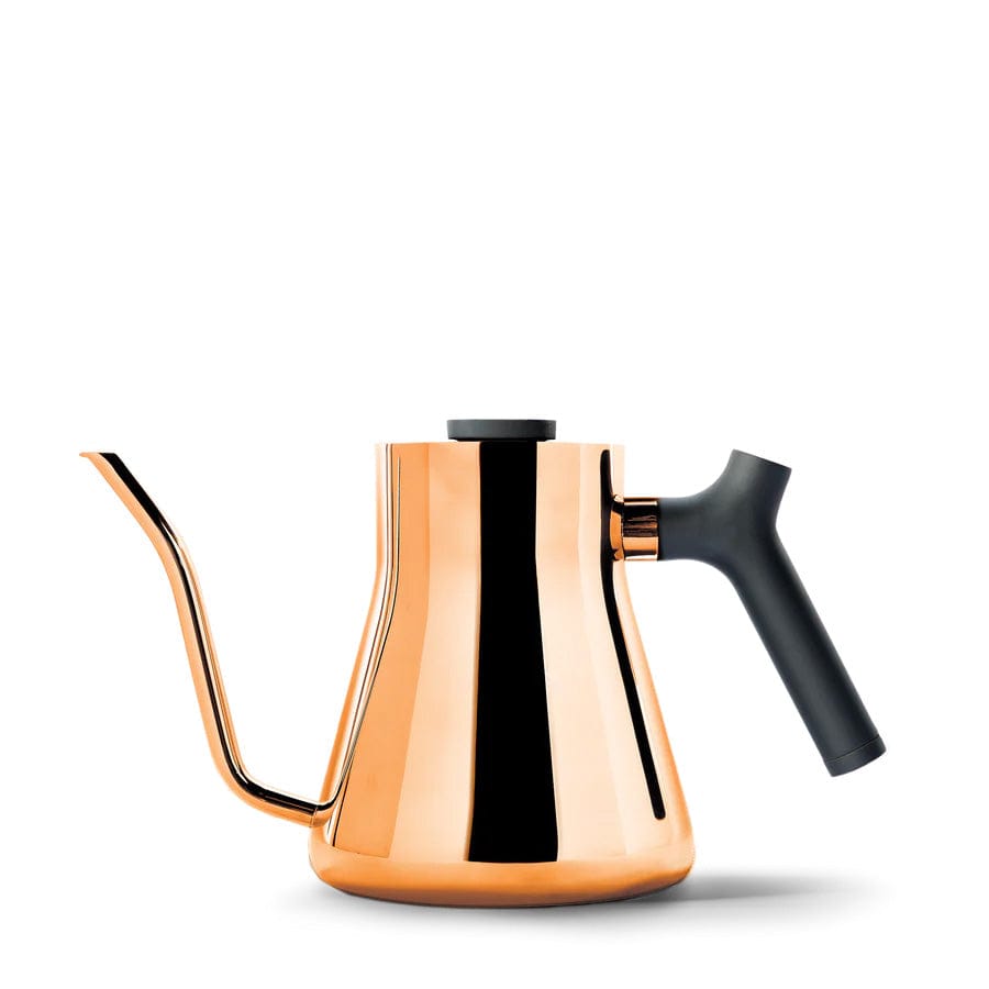 Polished Copper Custom Fellow Stagg Stovetop Kettle