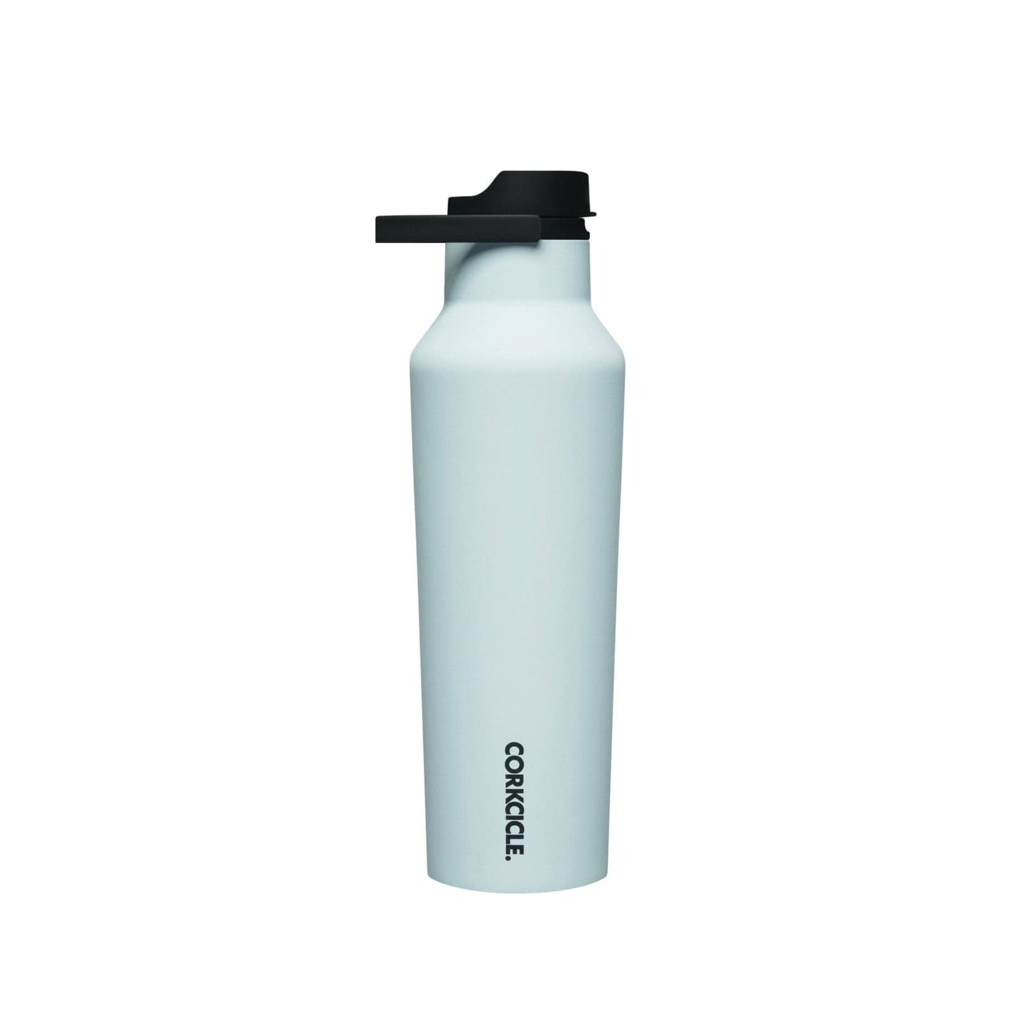 Powder Blue Custom Corkcicle Sport Canteen Soft Touch