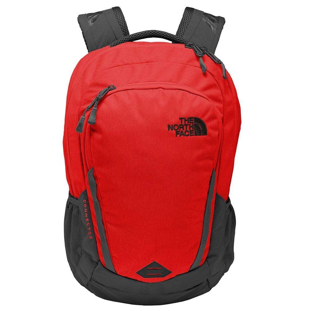 Rage Red/Asphalt Grey Custom The North Face Connector Backpack