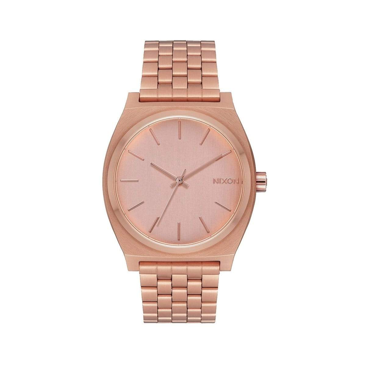 Rose Gold Custom Nixon Time Teller Watch