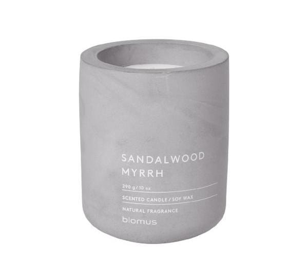 Sandalwood Myrrh Custom Concrete Candle