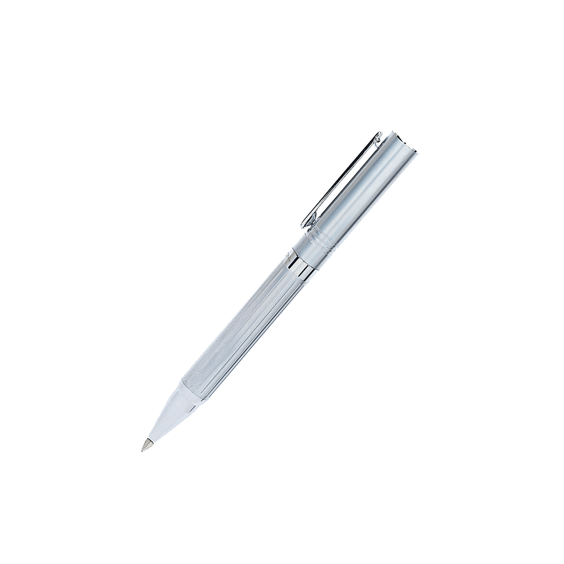 Silver Custom Bettoni Messina Ballpoint Pen