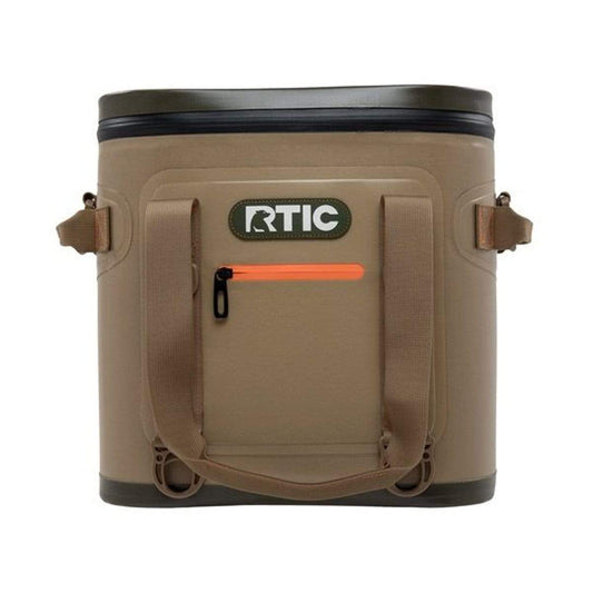 Tan Custom RTIC SoftPak 20 Can Soft Cooler