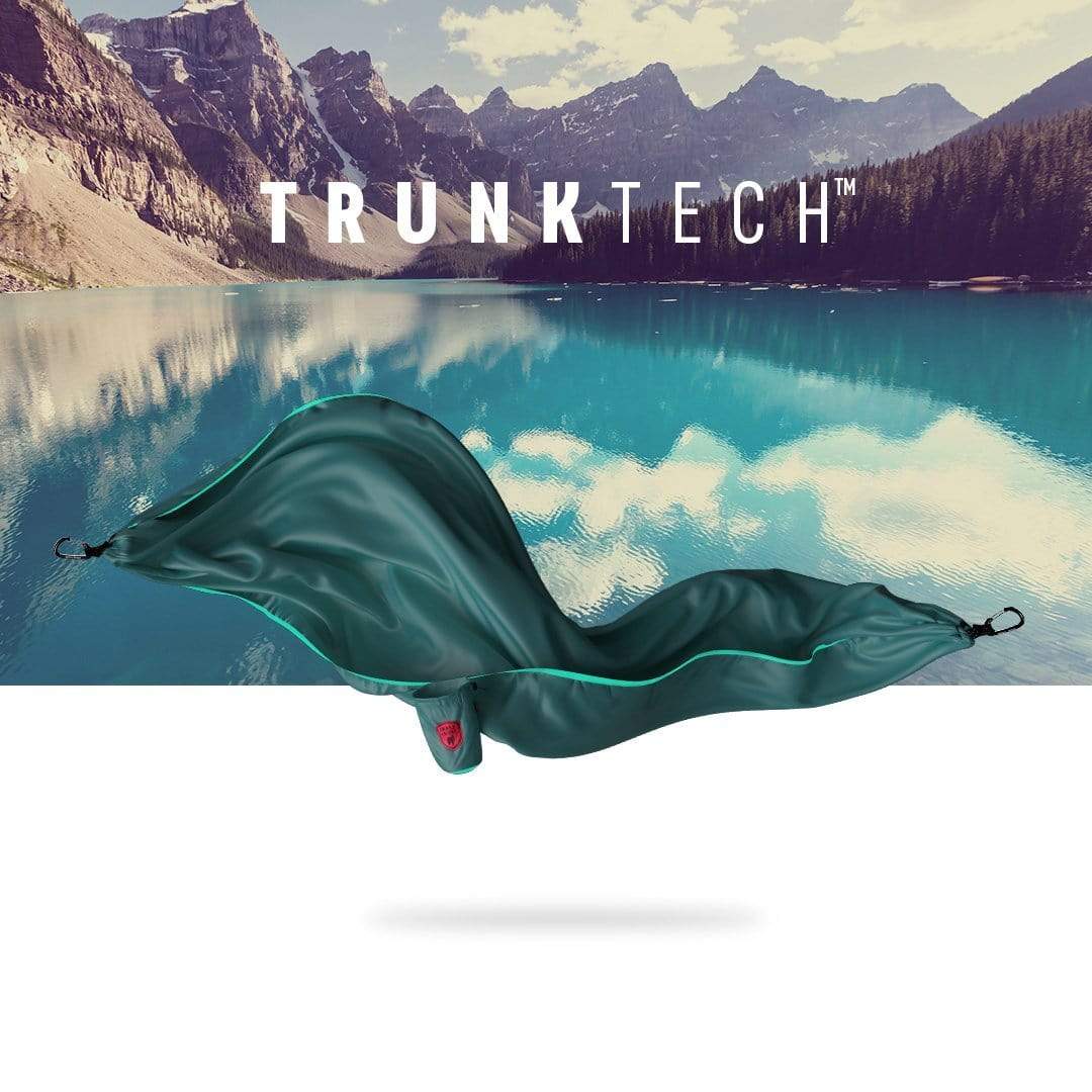 Teal/Turquoise Custom Trunk Tech Double Hammock