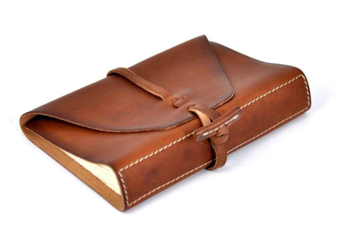 Terra Custom Medium Vachetta Leather Handmade Journal