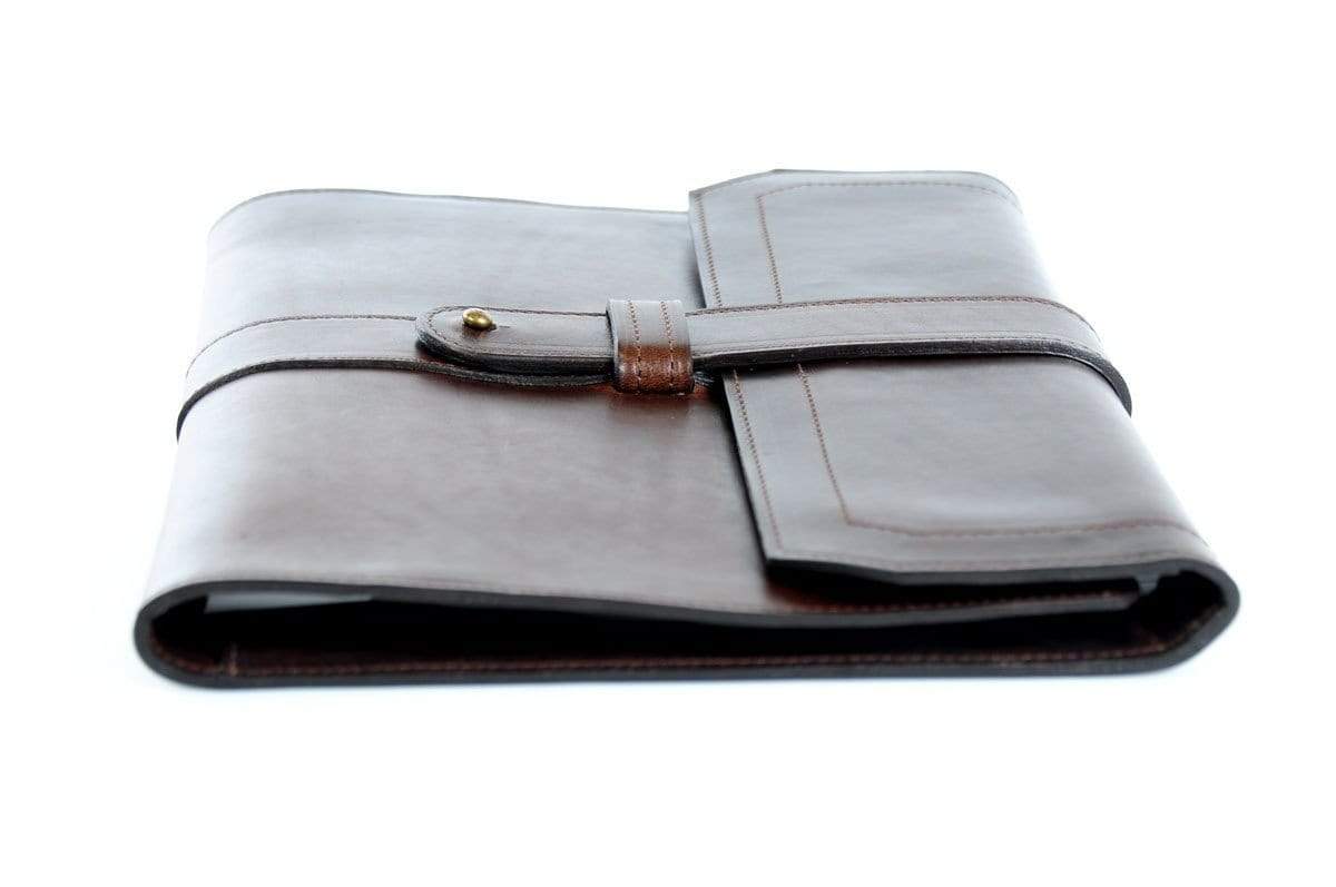 Terra Custom Vachetta Leather Post-Strap Padfolio