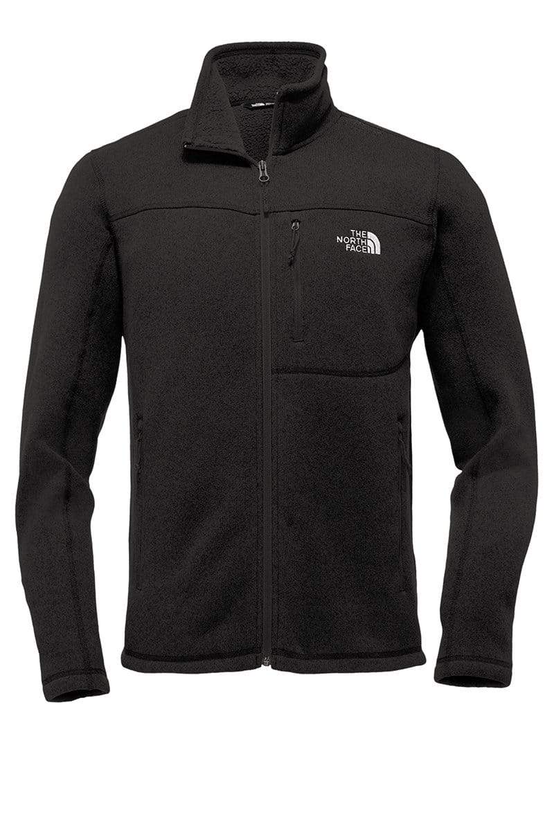 TNF Black Heather / SM Custom The North Face Sweater Fleece Jacket