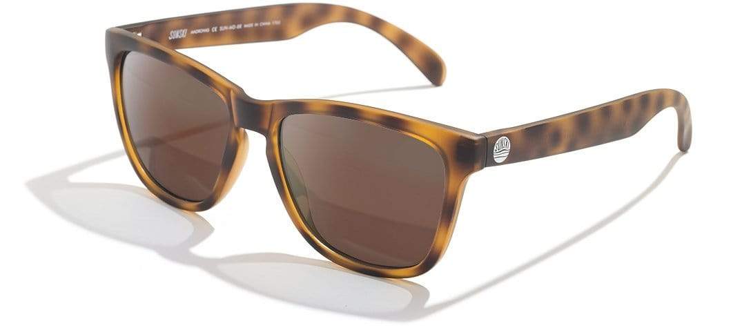Tortoise Brown Custom Sunski Madrona Polarized Sunglasses