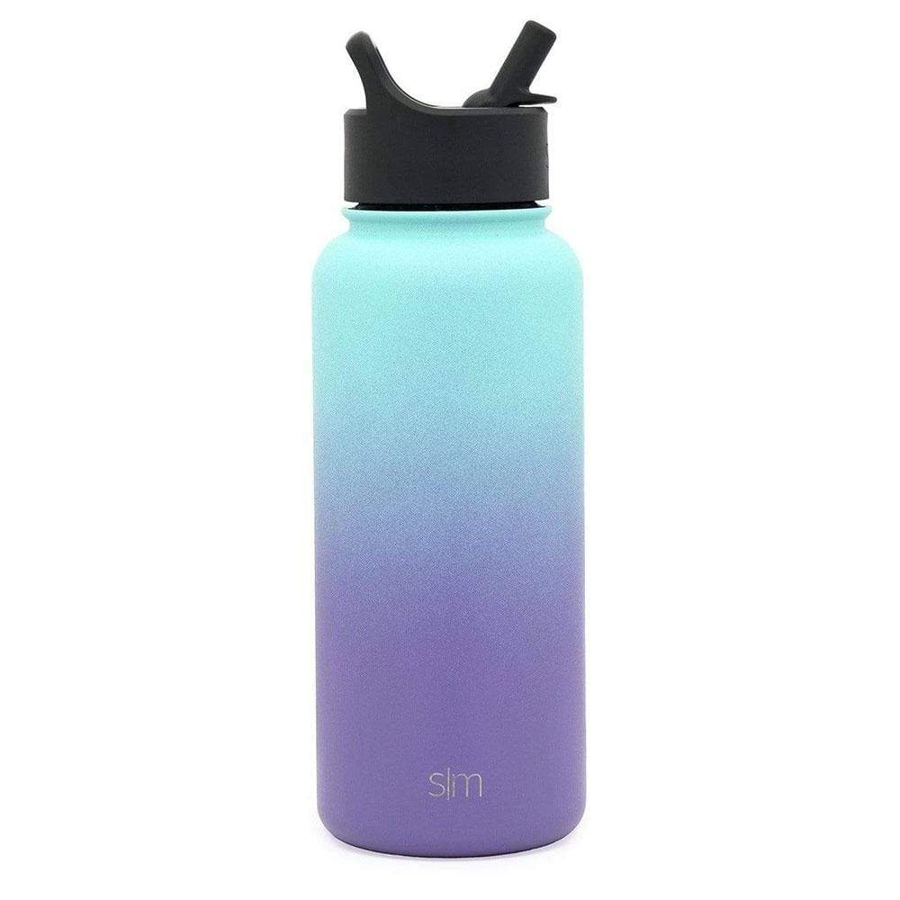 Tropical Seas Custom Summit Water Bottle With Straw Lid - 32oz
