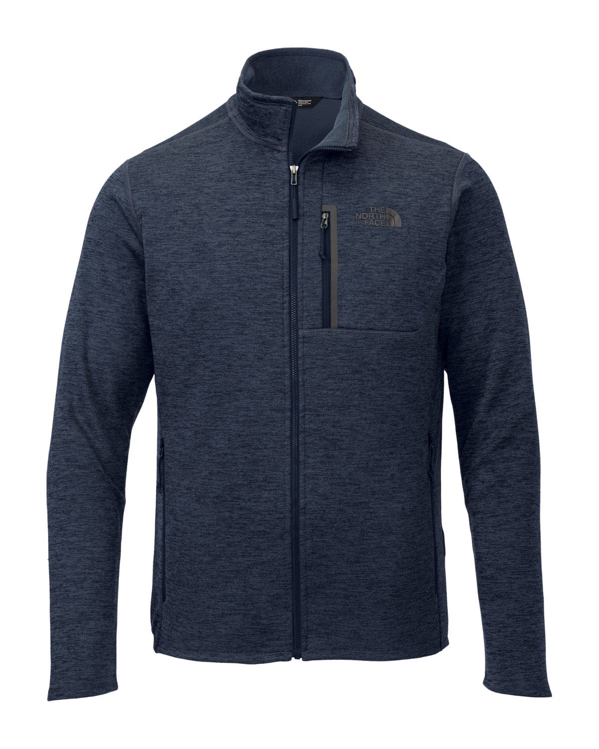 Urban Navy Heather / SM Custom The North Face Skyline Full-Zip Fleece Jacket