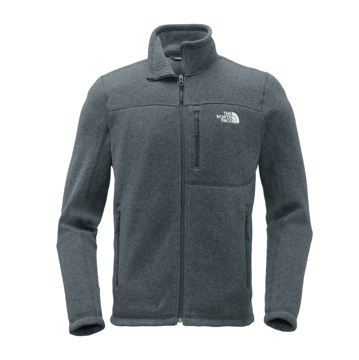 Urban Navy Heather / SM Custom The North Face Sweater Fleece Jacket