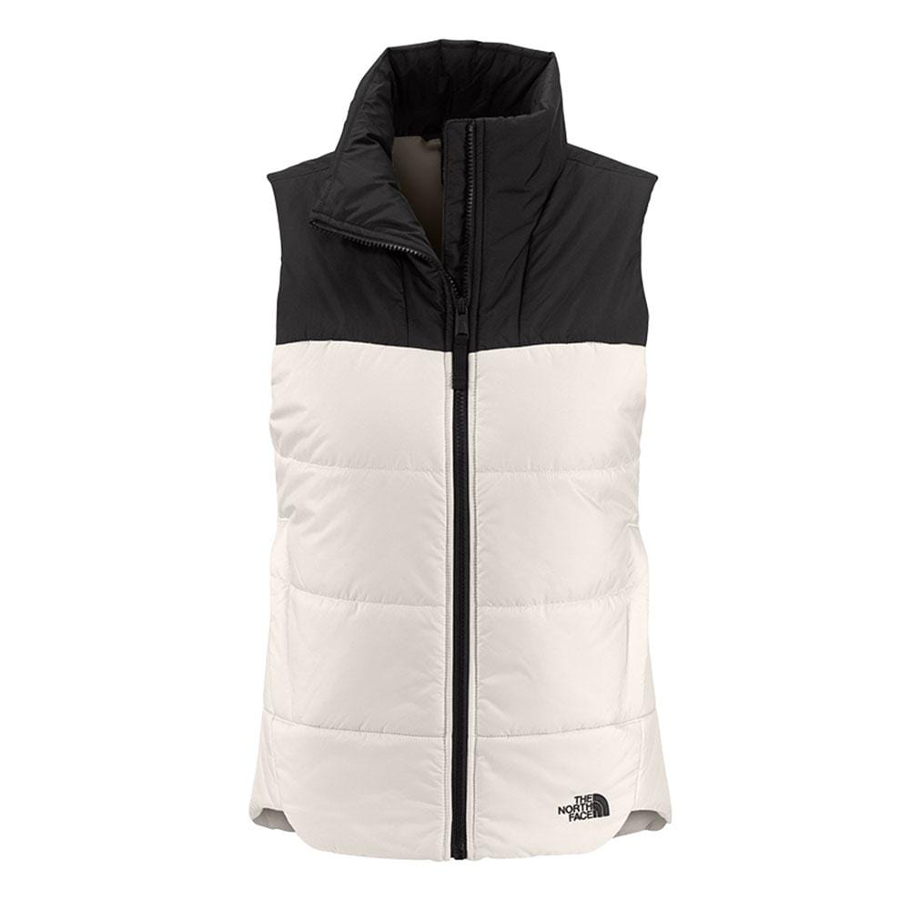 Vintage White / SM Custom The North Face Ladies Everyday Insulated Vest