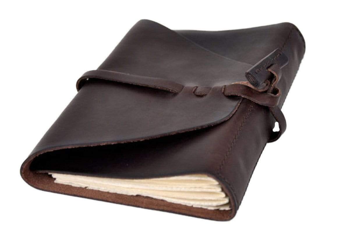 Walnut Custom Medium Vachetta Leather Handmade Journal