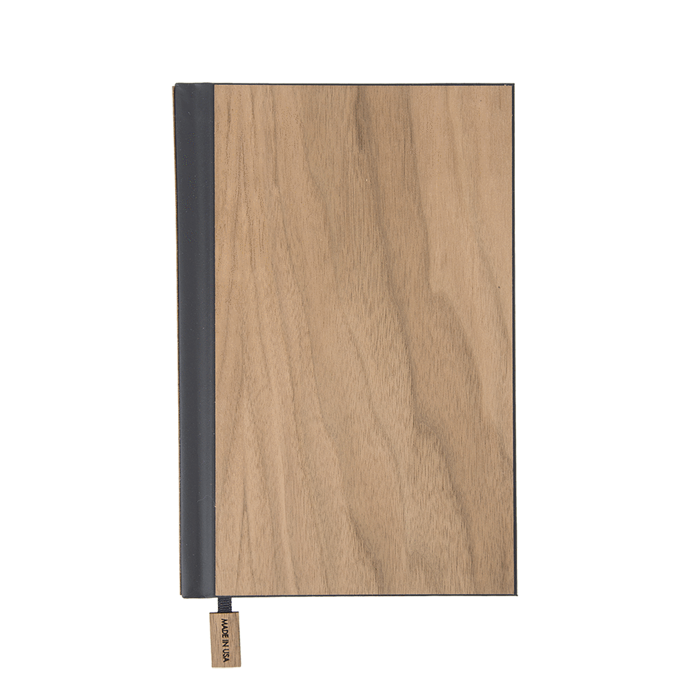 Walnut / Lined Custom Classic Wood Journal