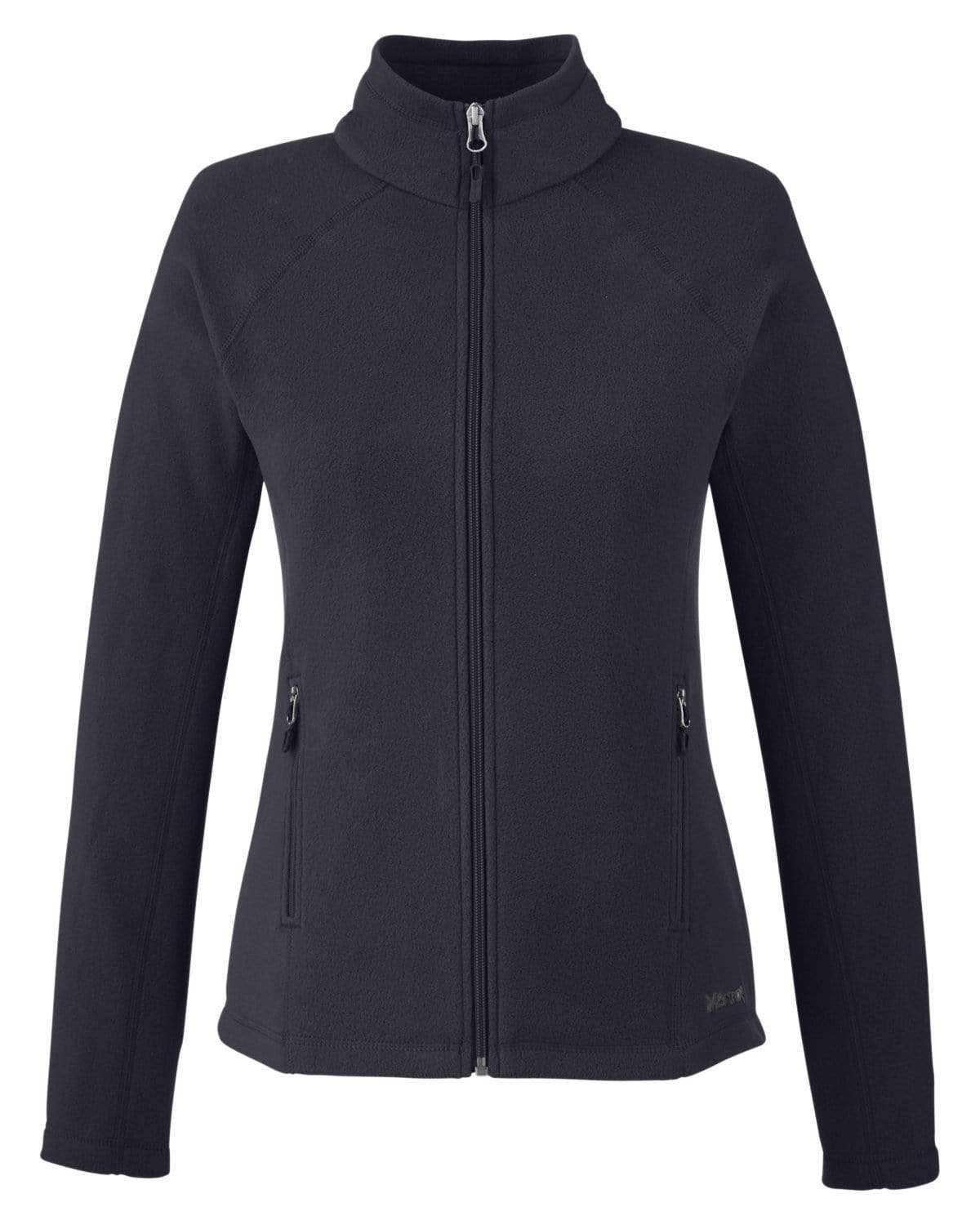 XS / Black Custom Marmot Ladies Rocklin Fleece Jacket