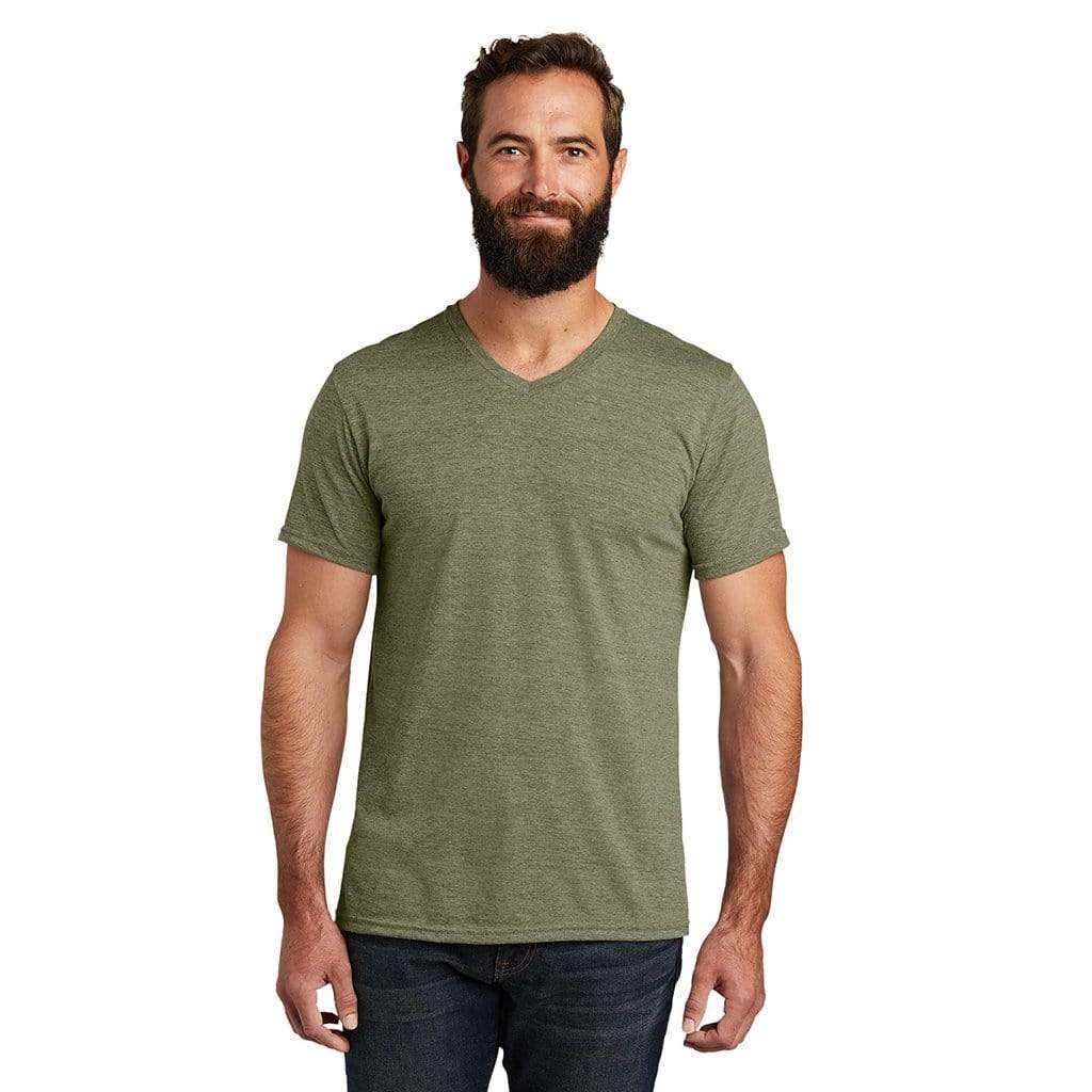 Allmade Unisex Tri-Blend V-Neck T-Shirt